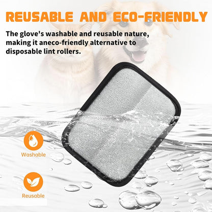 Pet Hair Remover Glove Self Cleaning Brush for Dogs & Cats